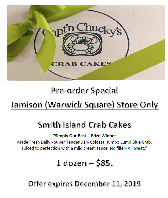 CAPTN CHUCKYS JAMISON HOLIDAY SPECIAL